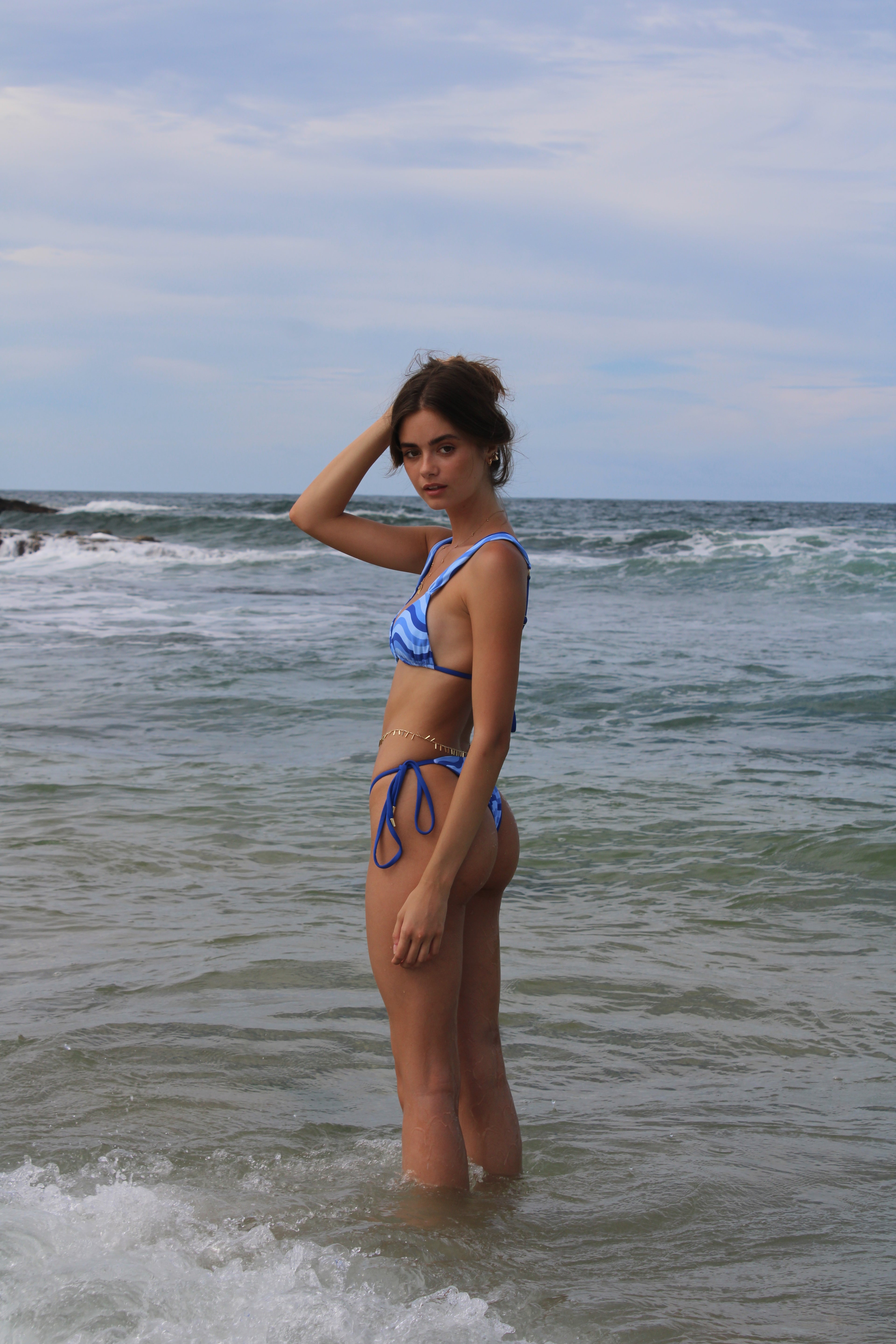 Avery Bikini Bottoms in Ripple